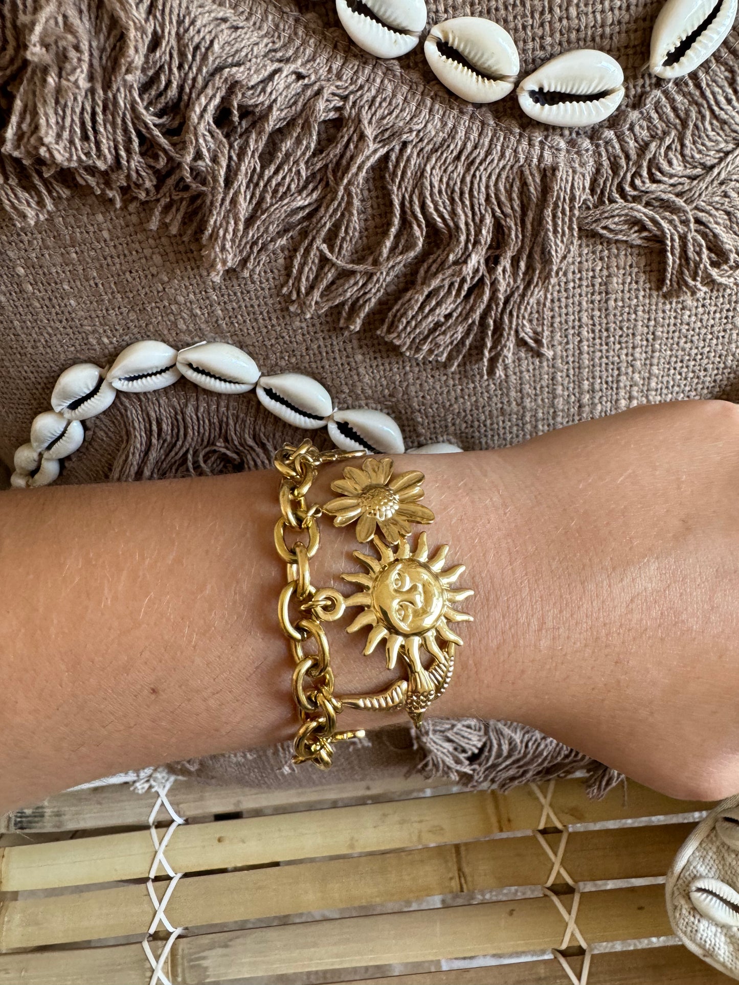 Bracelet à breloques bohème